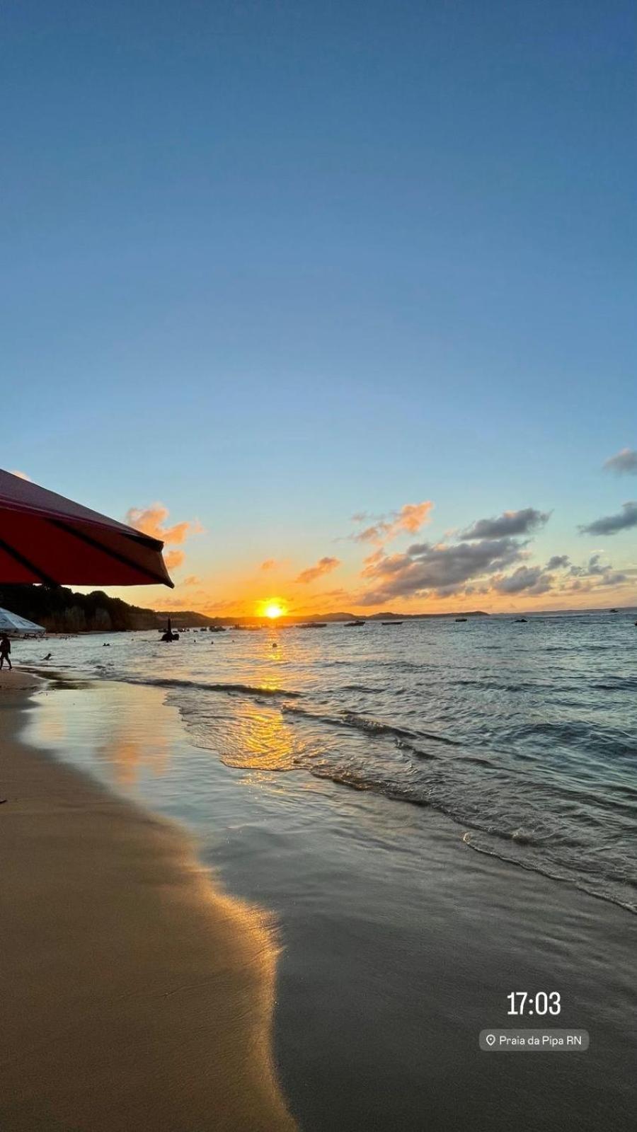 Pipa Beach House Chalés, localizada ao lado do Mirante Sunset Bar Praia de Pipa Esterno foto